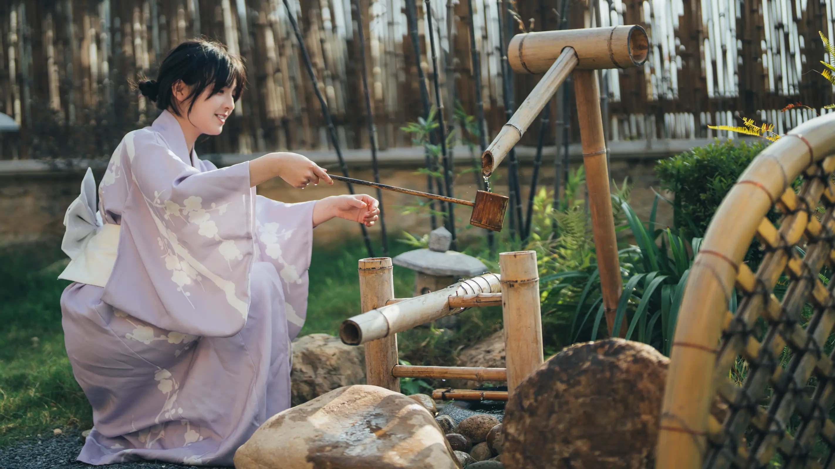 [YITUYU] 2022.02.09 Vol.772 – Japanese style story, photo of a girl in a Japanese garden dudu#[56P]-14